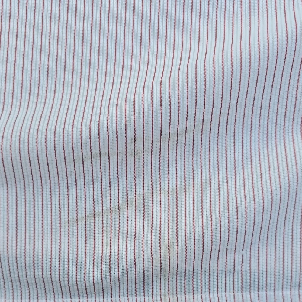 Men's Striped White Shirt